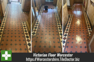 Victorian Tiled Floor Renovated Bell Inn Pub St Johns Worcester