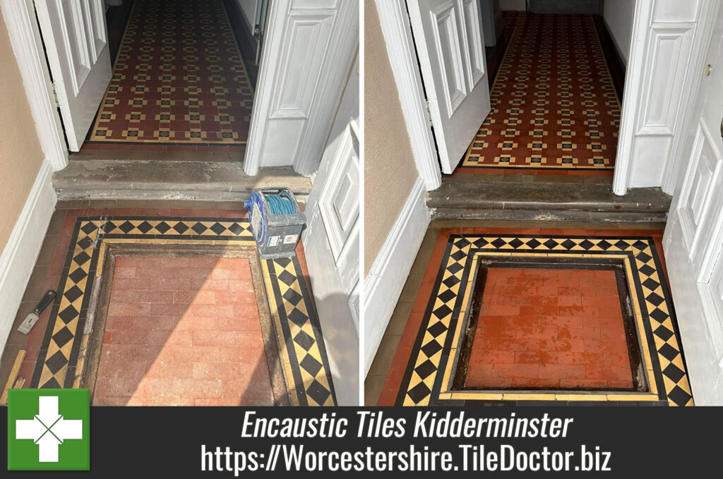 Edwardian Tiled Floor Renovation Kidderminster